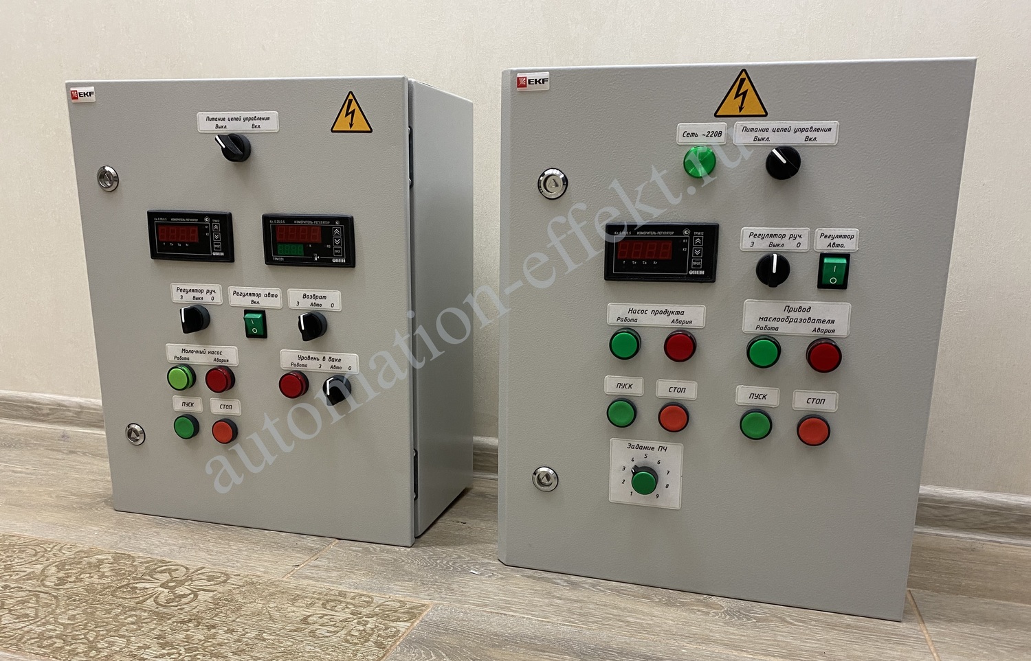 Шкаф управления индивидуальным тепловым пунктом (ИТП) 